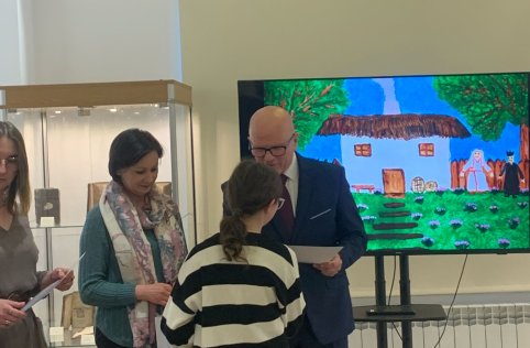 Wyróżnienie w konkursie "Życie w zagrodzie sitarskiej"