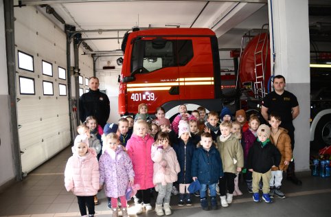 Wycieczka przedszkolaków do BCK w Biłgoraju