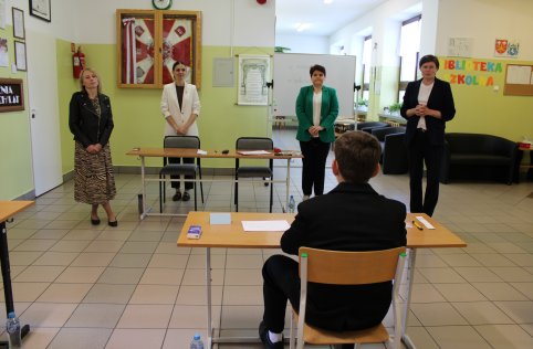 Pierwszy dzień egzaminu ósmoklasisty za nami - maj 2025