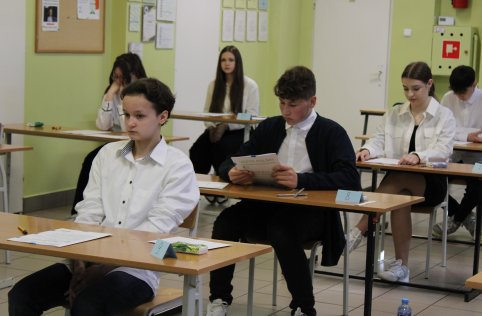 Pierwszy dzień egzaminu ósmoklasisty za nami - maj 2025