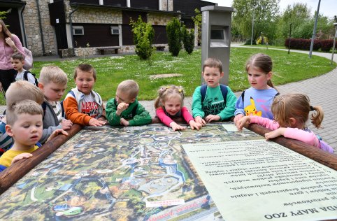 Przedszkolaki zwiedzają Zamość