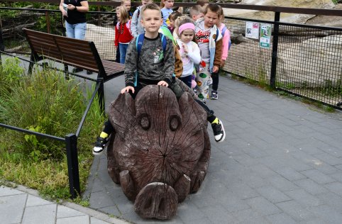 Przedszkolaki zwiedzają Zamość