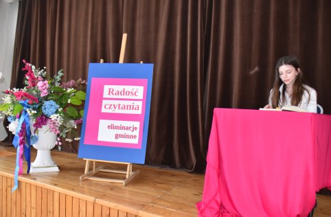 Radość czytania - eliminacje gminne