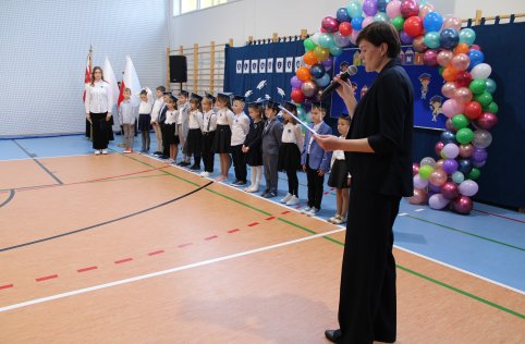 Pasowanie na ucznia klasy pierwszej