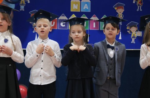 Pasowanie na ucznia klasy pierwszej