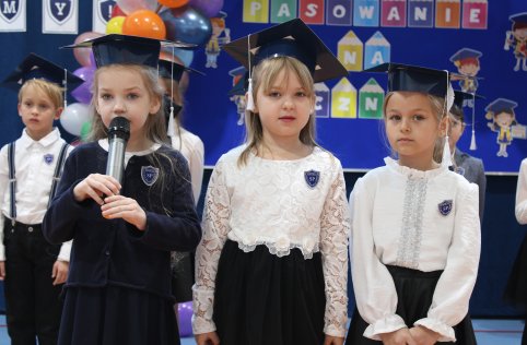 Pasowanie na ucznia klasy pierwszej