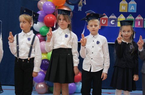 Pasowanie na ucznia klasy pierwszej