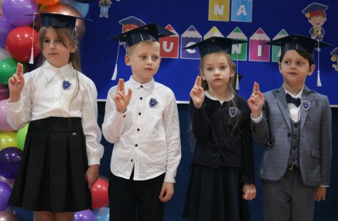 Pasowanie na ucznia klasy pierwszej