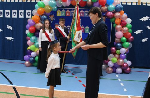 Pasowanie na ucznia klasy pierwszej