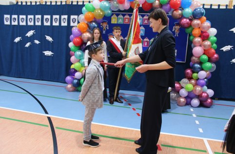 Pasowanie na ucznia klasy pierwszej