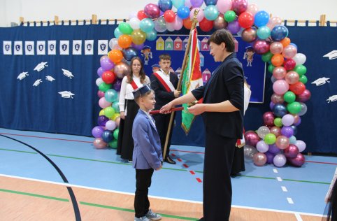 Pasowanie na ucznia klasy pierwszej