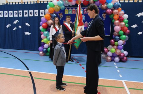 Pasowanie na ucznia klasy pierwszej