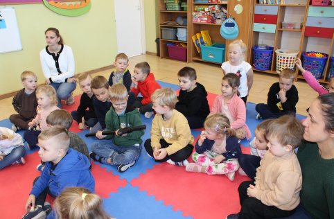 Pogadanka z przedstawicielem policji w naszej szkole