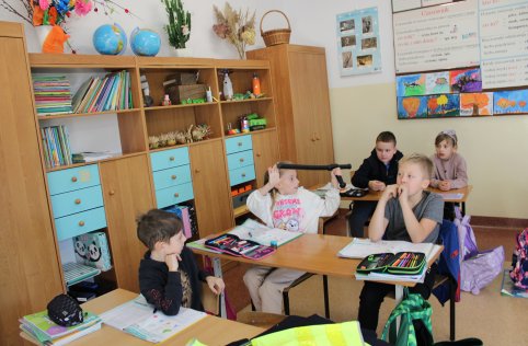 Pogadanka z przedstawicielem policji w naszej szkole