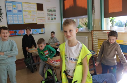 Pogadanka z przedstawicielem policji w naszej szkole