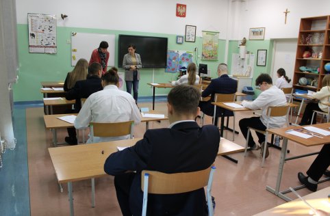 I próbny egzamin ósmoklasistów za nami - 2025