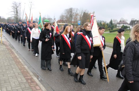 Gminne Obchody 107. Rocznicy Odzyskania przez Polskę Niepodległości
