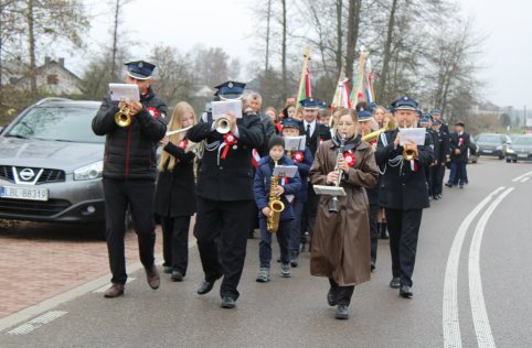 Gminne Obchody 107. Rocznicy Odzyskania przez Polskę Niepodległości