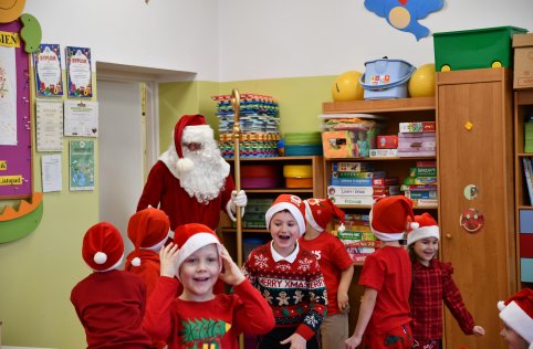 Święty Mikołaj znów w naszej szkole 2025