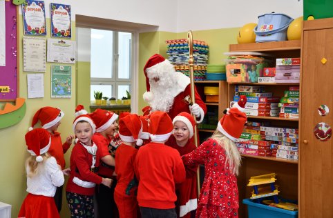 Święty Mikołaj znów w naszej szkole 2025
