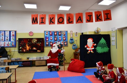 Święty Mikołaj znów w naszej szkole 2025