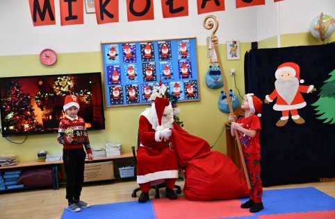 Święty Mikołaj znów w naszej szkole 2025