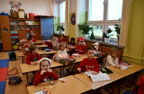 Święty Mikołaj znów w naszej szkole 2025