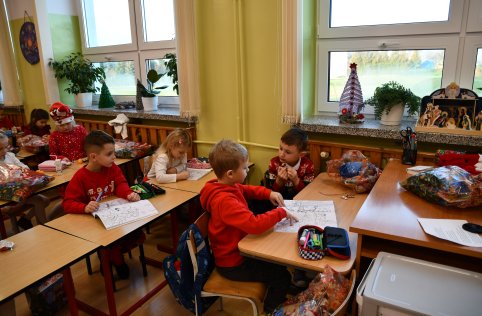 Święty Mikołaj znów w naszej szkole 2025