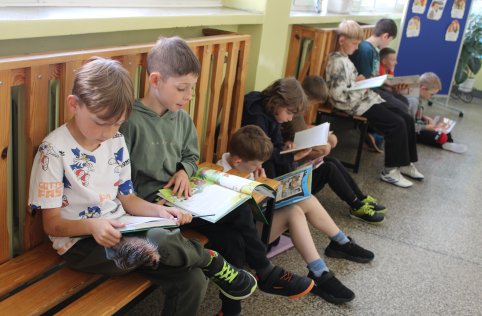 Udział w akcji czytelniczej Jak nie czytam jak czytam