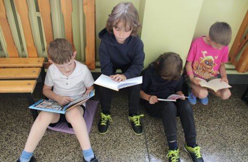 Udział w akcji czytelniczej Jak nie czytam jak czytam