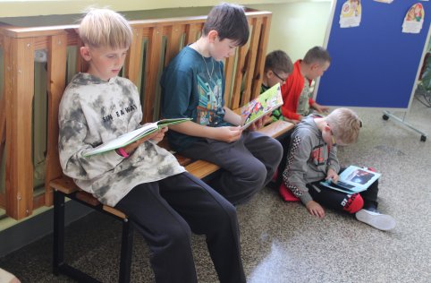 Udział w akcji czytelniczej Jak nie czytam jak czytam