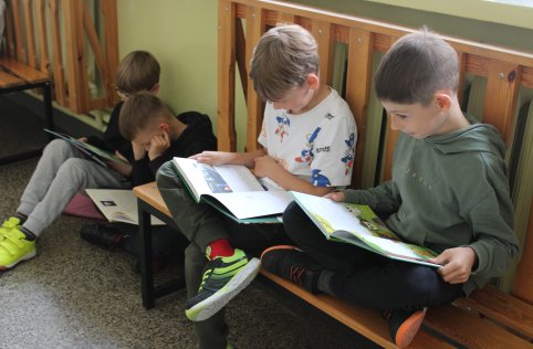 Udział w akcji czytelniczej Jak nie czytam jak czytam