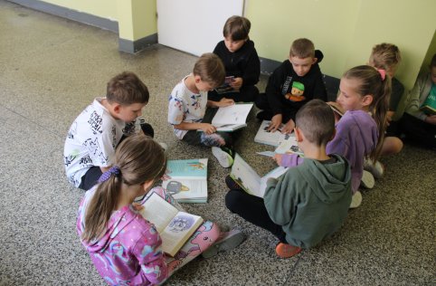 Udział w akcji czytelniczej Jak nie czytam jak czytam