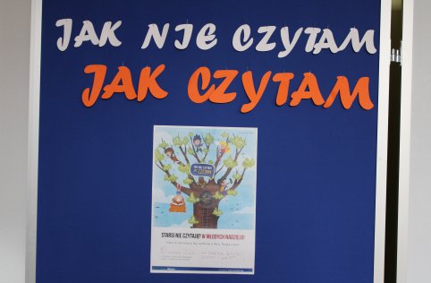 Udział w akcji czytelniczej Jak nie czytam jak czytam