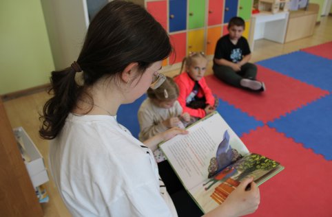 Udział w akcji czytelniczej Jak nie czytam jak czytam