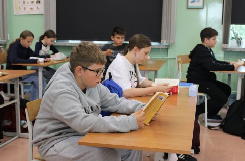 Udział w akcji czytelniczej Jak nie czytam jak czytam