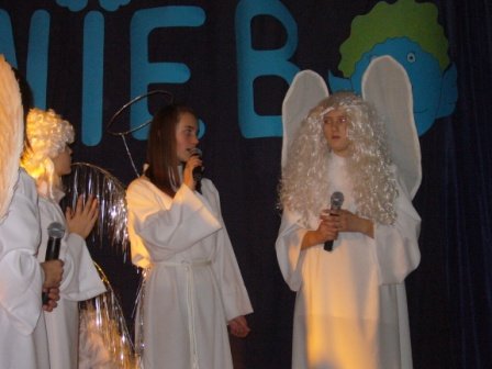 Jasełka i Wigilia w szkole 2010