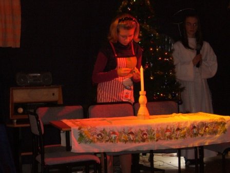 Jasełka i Wigilia w szkole 2010