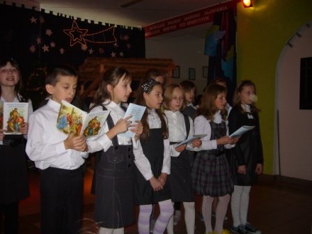 Jasełka i Wigilia w szkole 2010